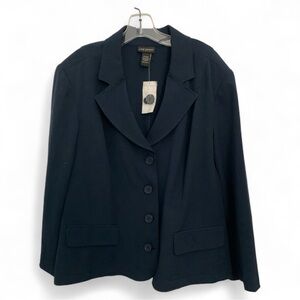 Lane Bryant Notch Lapel Four Button Blazer‎ Size 22/24W New with Tags